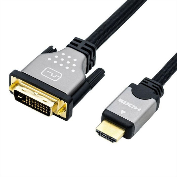 Roline 11.04.5870 Video Cable Adapter 1 M Dvi 11.04.5870