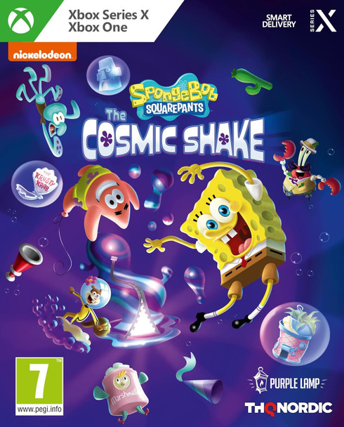 SpongeBob SquarePants Cosmic Shake Microsoft XBox One Series X Game