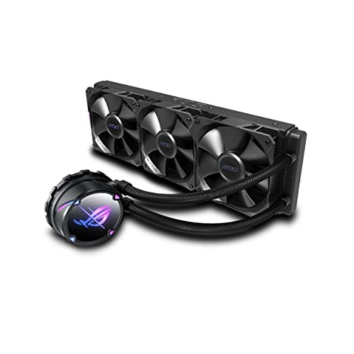 Asus Rog Strix Lc Ii 360 Liquid Cpu Cooler 360Mm 3 X Pwm Fans Argb Pump Cover 90RC00F0-M0UAY0