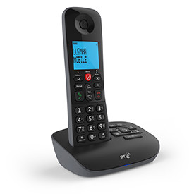 BT Essential Single Dect Call Blocker Telephone with Answer Machine BTESSENTIALSINGLETAM