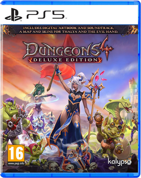 Dungeons 4 Deluxe Edition Sony Playstation 5 PS5 Game