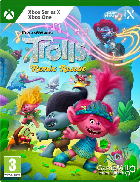 Dreamworks Trolls Remix Rescue Microsoft XBox One Series X Game
