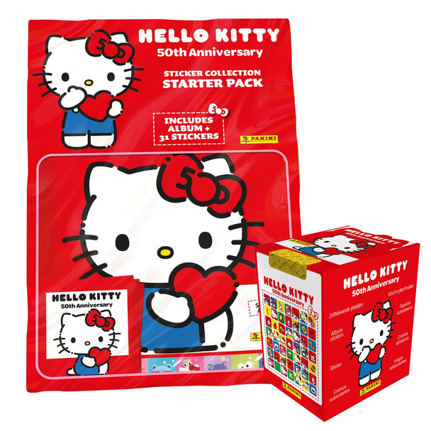 Panini Hello Kitty 50th Anniversary Sticker Collection