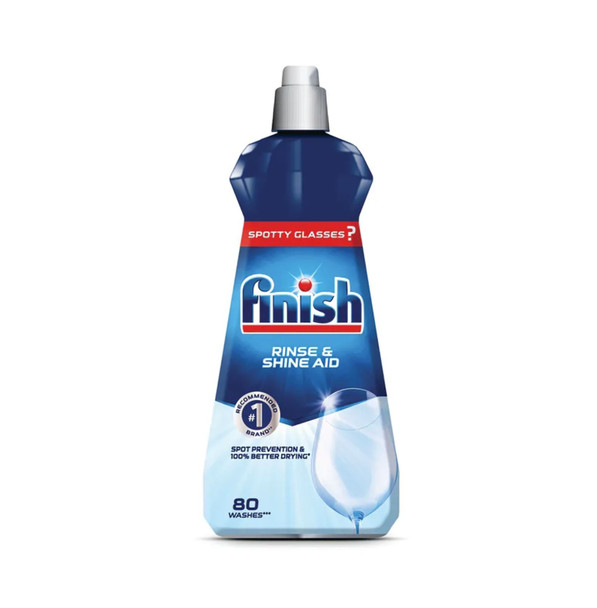Finish Rinse & Shine Aid Regular 400Ml.  - 3245780 REG123