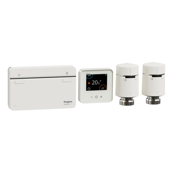 Drayton WV714R9K0902 Digital thermostat Room ZigBee 2400 MHz White 50 m WV714R9K0902