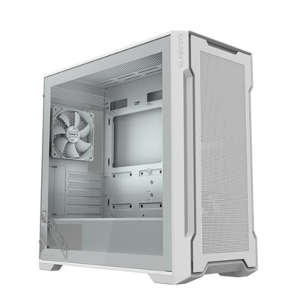 Gigabyte C102 Glass Ice Mid-Tower Case White Tempered Glass Side Panel Usb 3.0 X GB-C102GI