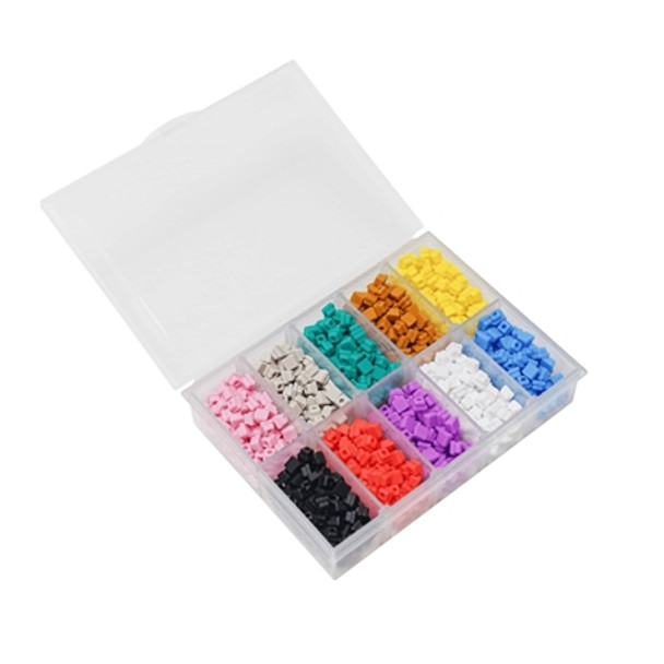 Deepcool Pixel 10 Customisable Silicone Bits- Create Vibrant 8-Bit Mosaic Artwor R-PIXEL-10COLORS-G-1