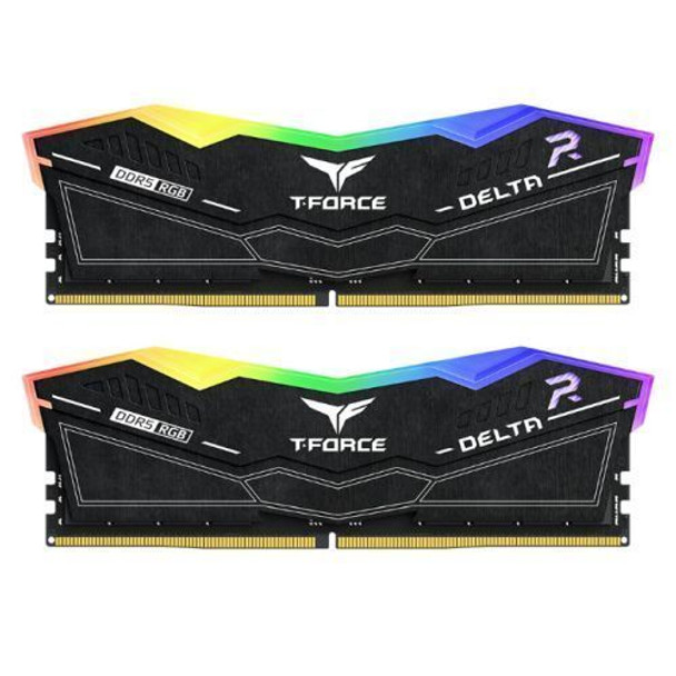 Team T-force Delta Rgb 48Gb Kit 2 X 24Gb Ddr5 8000Mhz Pc5-6400 Cl38 Ecc Xmp 3.0 FF3D548G8000HC38EDC01 Team T-force Delta Rgb 48Gb Kit 2 X 24Gb Ddr5 8000Mhz Pc5-6400 Cl38 Ecc Xmp 3.0 FF3D548G8000HC38EDC01