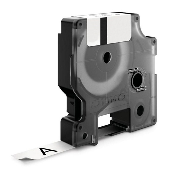 DYMO 19mm RHINO Coloured Vinyl D1 White Vinyl Belgium 5.5 m 1 pcs 18445