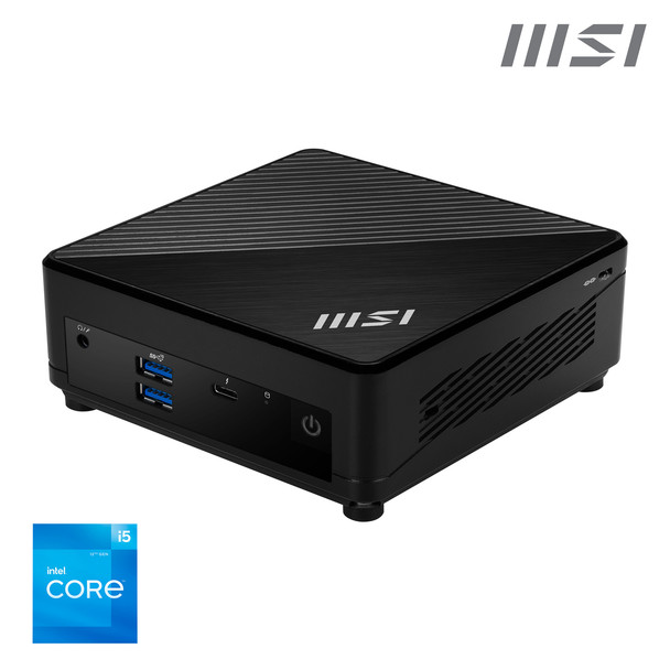 MSI Cubi 5 MSI Cubi 5 12M Intel Core i5-1235U Barebone Mini-PC SFF ThunderBolt 4 CUBI 5 12M I5 1235U BB