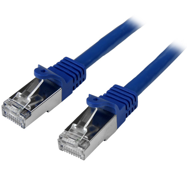 StarTech.com 2m Shielded Cat6 SFTP RJ-45 Network Cable Blue N6SPAT2MBL StarTech.com 2m Shielded Cat6 SFTP RJ-45 Network Cable Blue N6SPAT2MBL