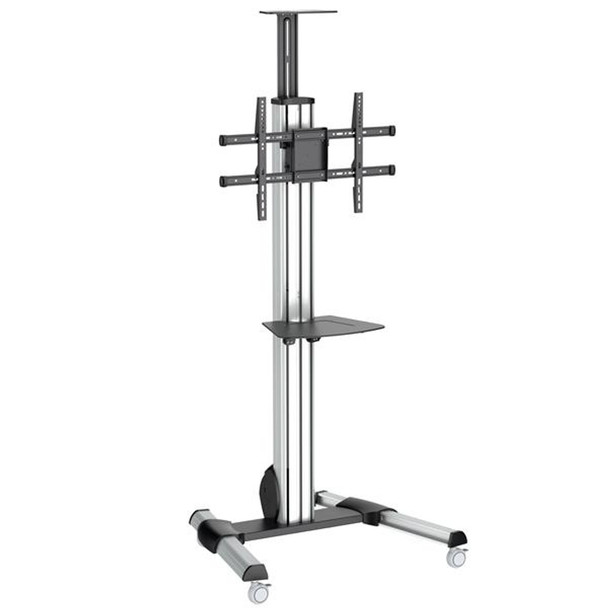 Startech TV Cart - Height Adjustable - Lockable Wheels Stand Digital Signage Acc STNDMTV70