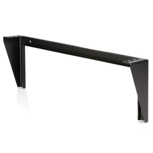 StarTech.com 1U 19in Steel Vertical Wall Mount Equipment Rack Bracket Black 56.7 RK119WALLV StarTech.com 1U 19in Steel Vertical Wall Mount Equipment Rack Bracket Black 56.7 RK119WALLV