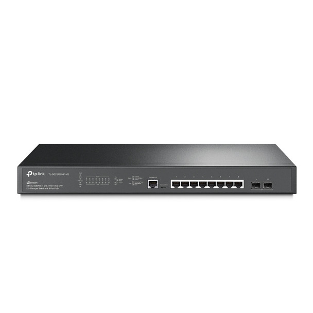 TP-Link JetStream 8-Port 2.5GBASE-T and 2-Port 10GE SFP+ L2+ Managed Switch with SG3210XHP-M2