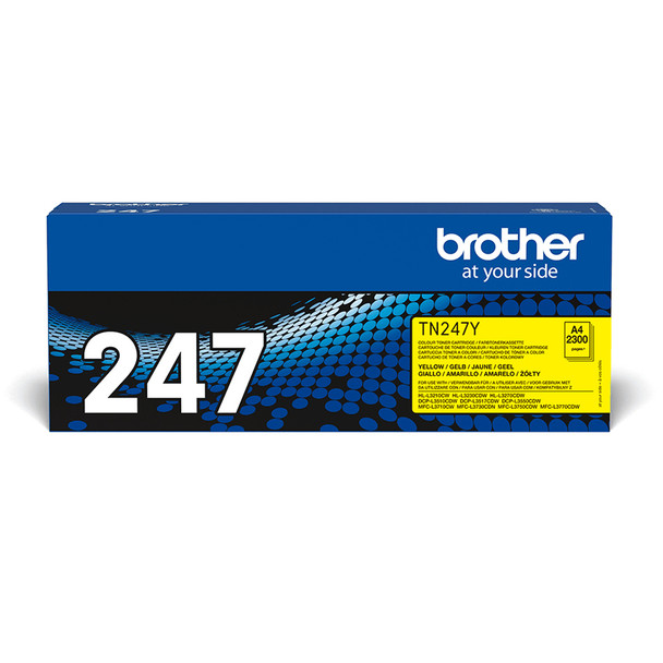 Brother TN-247Y 2300 pages Yellow 1 pcs TN247Y