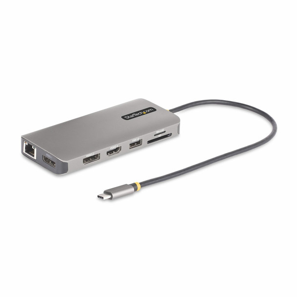 StarTech.com USB-C Triple-Monitor Multiport Adapter Dual 4K 60Hz + 4K 30Hz HDMI 154B-USBC-MULTIPORT