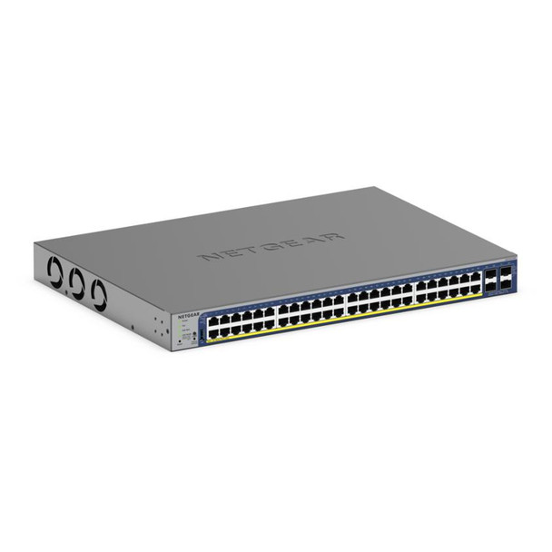 NETGEAR 52-Port PoE Gigabit/10G Stackable Smart Switch GS752TXP Managed L2/L3/L4 GS752TXP-300EUS