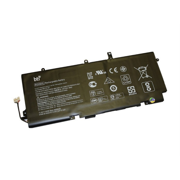 BTI Replacement Battery for HP - COMPAQ HP Elitebook 1040 G3 replacing OEM part BG06XL-BTI