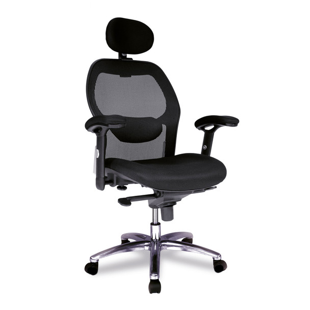 Nautilus Designs Hermes High Back Mesh Synchronous Executive Office Chair With A BCM/F103/BK Nautilus Designs Hermes High Back Mesh Synchronous Executive Office Chair With A BCM/F103/BK