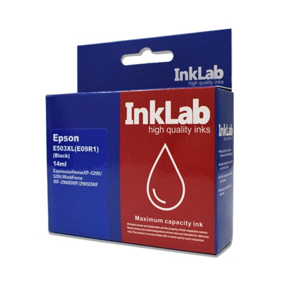 Inklab 503Xl Epson Compatible Black Replacement Ink E503XLBK(E09R1)