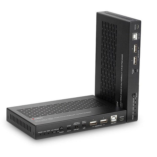 Lindy 38344 100m Cat.6A HDMI 4K60. Audio. 38344