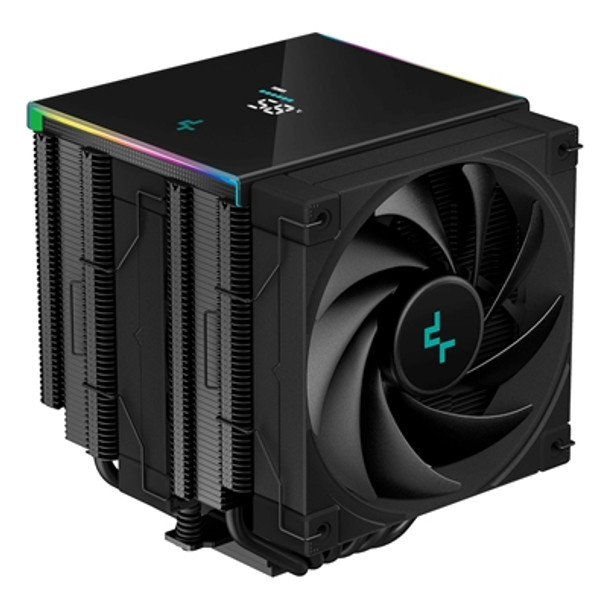 Deepcool Ak620 Digital Cpu Cooler Black 2X 120Mm Fan Dual Tower Argb 6X Direct T R-AK620-BKADMN-G