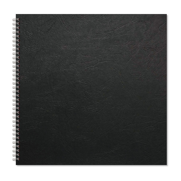 Rhino A4+ Oversize Hardback Scrapbook 40 Page Black Paper Plain Pack 3 - RHBSB-8 RHBSB-8 Rhino A4+ Oversize Hardback Scrapbook 40 Page Black Paper Plain Pack 3 - RHBSB-8 RHBSB-8