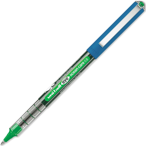 Uni-Ball Eye Micro Ub-150Rop Ocean Care Liquid Ink Rollerball Pen Green 0.5Mm Ti 299289000 Uni-Ball Eye Micro Ub-150Rop Ocean Care Liquid Ink Rollerball Pen Green 0.5Mm Ti 299289000