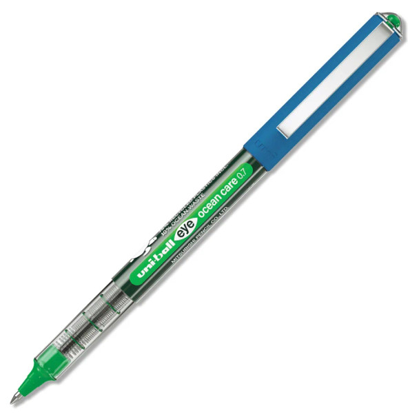 Uni-Ball Eye Fine Ub-157 Ocean Care Liquid Link Rollerball Pen 0.7Mm Tip 0.5Mm L 299305000 Uni-Ball Eye Fine Ub-157 Ocean Care Liquid Link Rollerball Pen 0.7Mm Tip 0.5Mm L 299305000