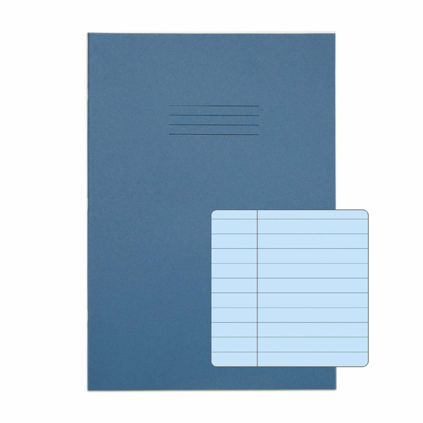 Rhino A4 Special Exercise Book 48 Page Light Blue With Tinted Blue Paper F8m Pac EX68197B-8 Rhino A4 Special Exercise Book 48 Page Light Blue With Tinted Blue Paper F8m Pac EX68197B-8