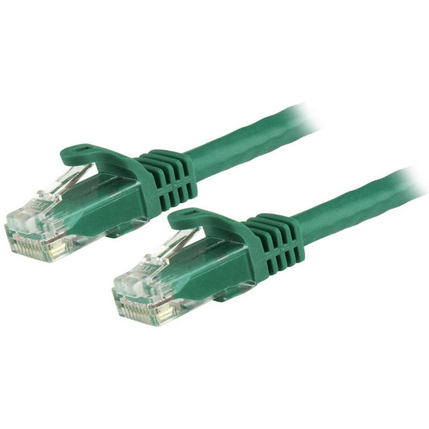 Startech.Com 1.5M Cat6 Gigabit Ethernet Rj45 Utp Cable Green N6PATC150CMGN