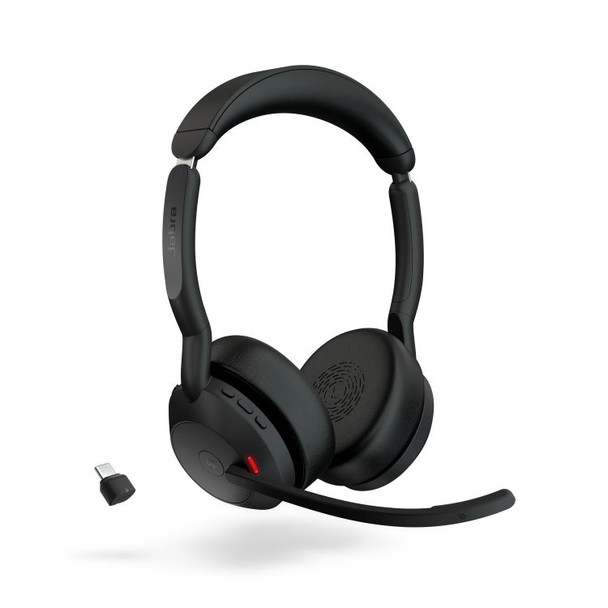 Jabra Evolve2 55 Link 380 USB-C MS Stereo Headset EVOLVE255CMSSTEREO