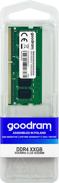 Goodram GR3200S464L22/16G Memory Module 16 Gb 1 X 16 Gb GR3200S464L22/16G