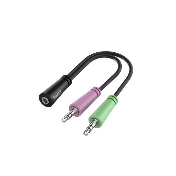 Hama 200351 1 Audio Cable 0.15 M 3.5Mm 200351