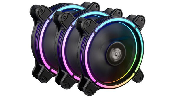 Enermax UCTBRGBA12P-BP3 T.B.Rgb Ad. Computer Case Fan UCTBRGBA12P-BP3