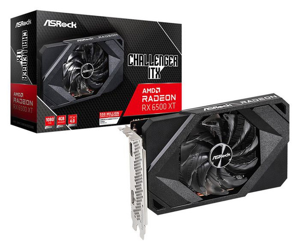 Asrock 90-GA3BZZ-00UANF Challenger Rx 6500 Xt Itx 4Gb 90-GA3BZZ-00UANF