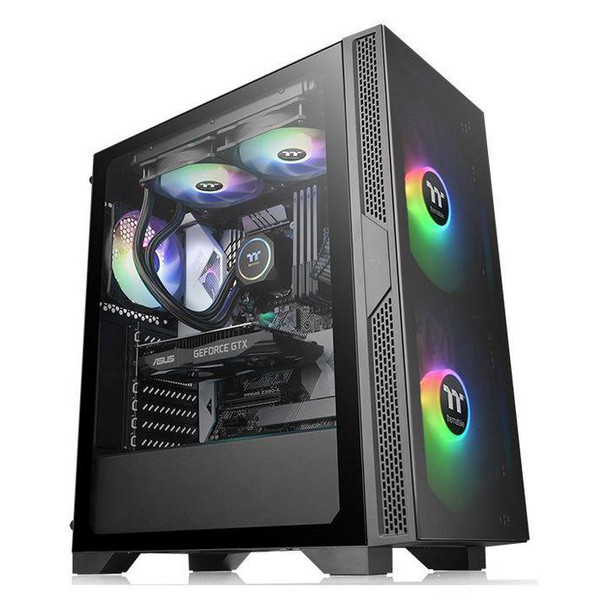ThermalTake CA-1R5-00M1WN-00 Versa T25 Tg Midi Tower Black CA-1R5-00M1WN-00