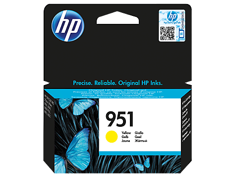 Hp 951 Yellow Standard Capacity Ink Cartridge 700 Pages for Hp Officejet Pro 251 CN052AE