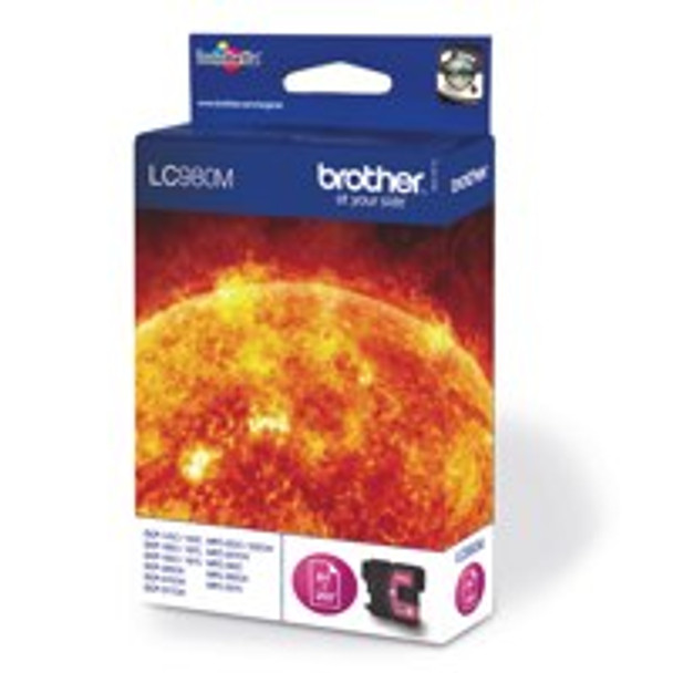 Brother Magenta Ink Cartridge 6Ml - LC980M LC980M Brother Magenta Ink Cartridge 6Ml - LC980M LC980M