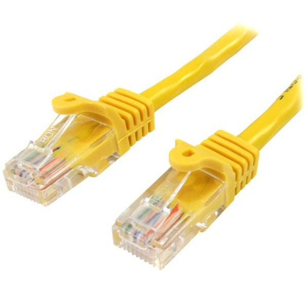 Startech.Com 3M Yellow Snagless Cat5e Patch Cable 45PAT3MYL