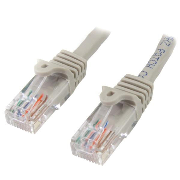 Startech.Com 10M Grey Snagless Cat5e Patch Cable 45PAT10MGR
