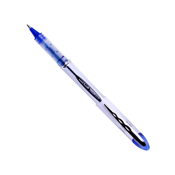 Uni-Ball Vision Elite Ub-200 Liquid Ink Rollerball Pen 0.8Mm Tip 0.5Mm Line Blue 707547000 Uni-Ball Vision Elite Ub-200 Liquid Ink Rollerball Pen 0.8Mm Tip 0.5Mm Line Blue 707547000