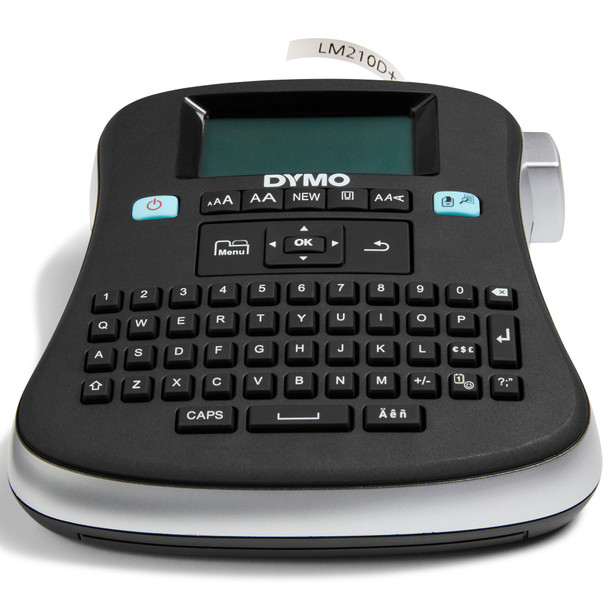 Dymo Labelmanager 210D Desktop Label Printer Qwerty Keyboard Black/Silver S0784440 Dymo Labelmanager 210D Desktop Label Printer Qwerty Keyboard Black/Silver S0784440
