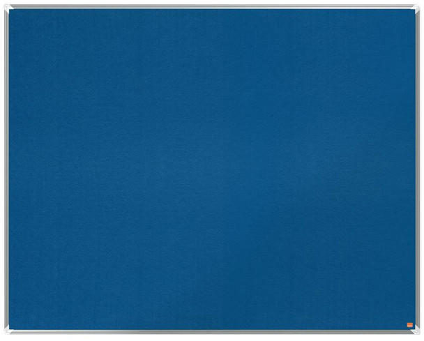 Nobo Premium Plus Blue Felt Noticeboard Aluminium Frame 1500X1200mm 1915191 1915191