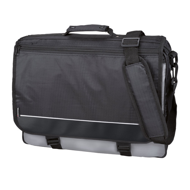 Lightpak Wave Messenger Bag Black/Grey 46069