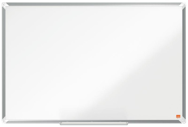 Nobo Premium Plus Magnetic Enamel Whiteboard Aluminium Frame 900X600mm 1915144 1915144