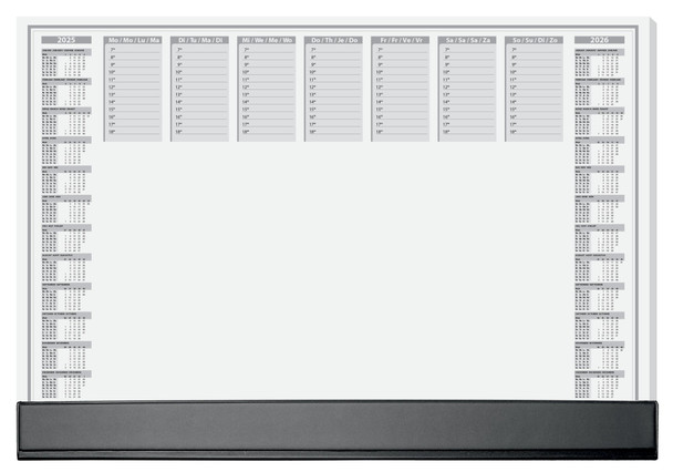 Sigel Paper Desk Pad Office With 2 Year Calendar And Weekly Planner 595X410mm 40 HO365 Sigel Paper Desk Pad Office With 2 Year Calendar And Weekly Planner 595X410mm 40 HO365
