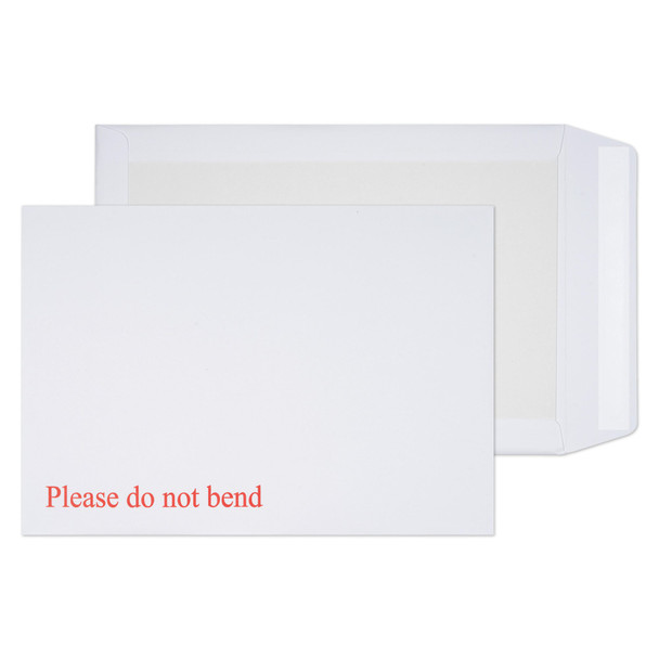 Blake Purely Packaging Board Backed Pocket Envelope C4 Peel And Seal 120Gsm Whit 3266