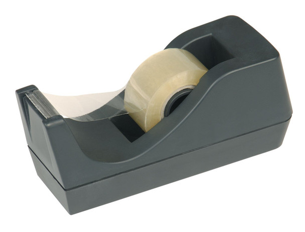 Pacplus Standard Desk Dispenser for 25Mm Tapes Black PD317