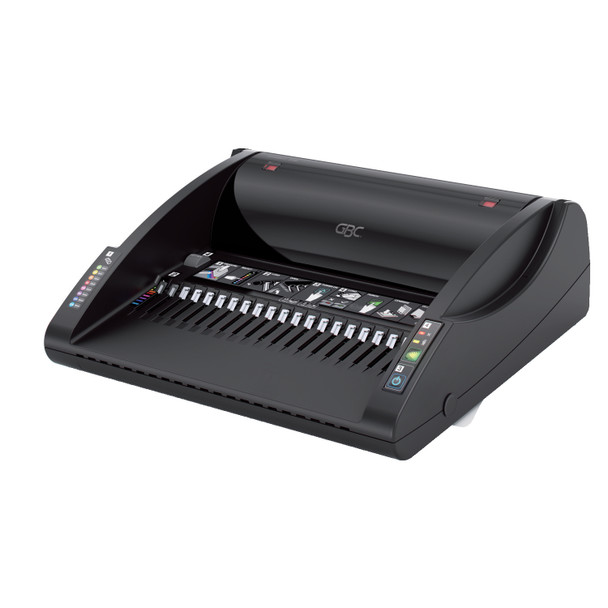 Gbc Combbind C200e Electric Comb Binding Machine Dark Grey 7101045 7101045UK